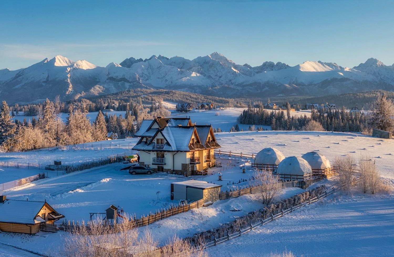 Tatry Mountain Glamp Z Jacuzzi Hotel Zakopane Exterior photo